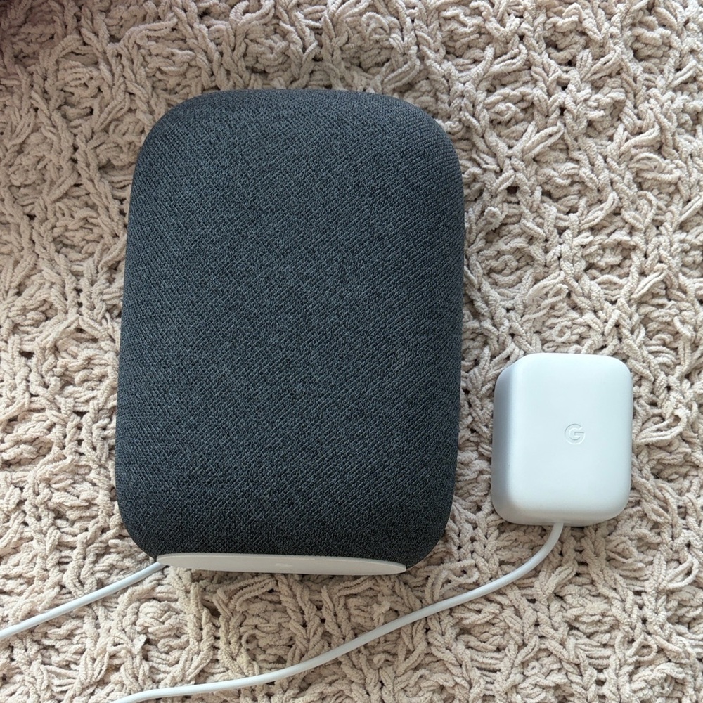Google Nest Audio Speaker in Dark Grey